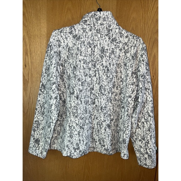 Cathy Daniels Lace Overlay Long Sleeve Full Zip Jacket Size XL Women - Picture 6 of 6
